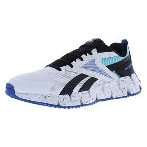 Zapatos para Hombre Zig Vector, Blancos, Negros y Azules, Estilo Deportivo, Entresuela de EVA, Suela de Goma, Parte Superior de Malla, con Cordones - Product Image 5