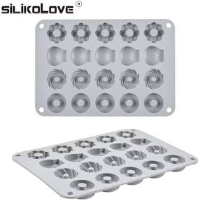 MUYULINS Molde de silicona para donuts de 20 cavidades para dulces y chocolate - Product Image 4