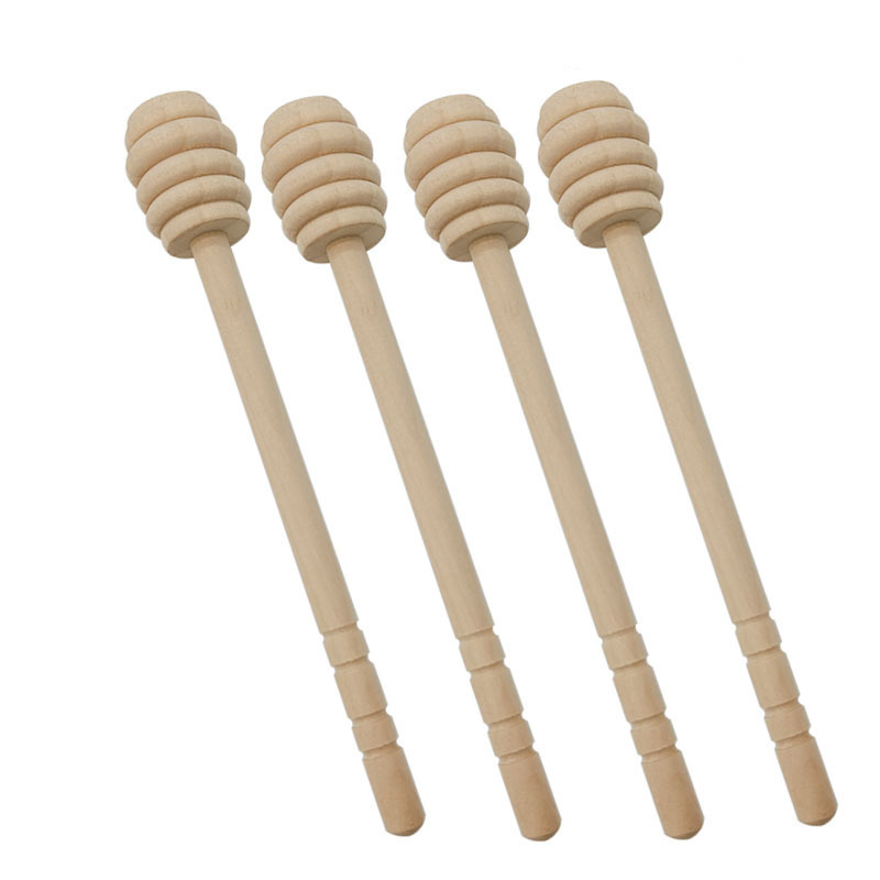 Деревянная банка для варенья, медовая ложка с логотипом завода