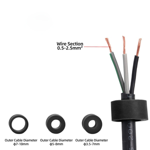 M23ตัวเชื่อมต่อสายไฟกลางแจ้งขั้วต่อทองแดงแบบถอดได้หลายแกนแผงเชื่อมปลั๊กแบบตายตัว - Product Image 4
