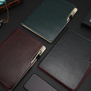 Copllent Fabricante Suministro A5 Business Notebook Soft Pu Leather Notebook Meeting Notebook - Product Image 2