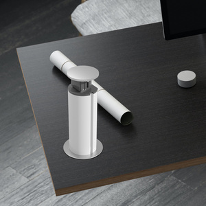 Khóa thiết kế mới dọc nhà bếp Pop Up ổ cắm tháp cửa hàng với USB 5V 2.1A sạc IP44 đánh giá 16A cho nhà bếp sử dụng - Product Image 6