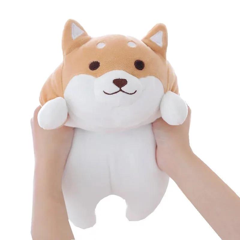 Peluche du chien Shiba Inu, jouet Super doux, de bonne qualité, oreiller en forme d'animal, dessin animé, joli cadeau pour les enfants et les bébés,