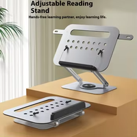 Support portable en aluminium pour tablette PC, support de bureau en acier avec refroidissement, dissipateur de chaleur, moule privé, accessoire de table