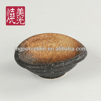 Plat à sauce soja ovale, style japonais et coréen, design zen asiatique, écologique, passe au lave-vaisselle et au micro-ondes, fait main, durable