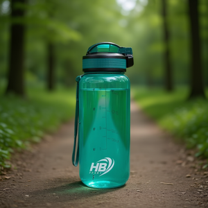 Transparent Green <b>750ml</b> Drop-Proof Sports <b>Water</b> <b>Bottle</b> - Product Image 3