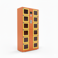 Casier à bagages intelligent assemblé, armoire de rangement pour appartement, système de verrouillage numérique électronique, stockage sécurisé des colis, stockage personnel