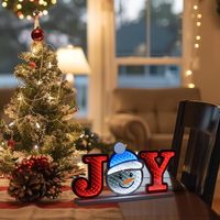 Vente en gros directe d'usine, tunnel miroir infini 3D personnalisé avec lumière LED en forme de bonhomme de neige de Noël pour bar, magasin de détail, décoration de fêtes, OEM
