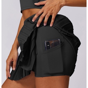 Robe de tennis sur mesure pour femmes, taille haute, plissée, respirante, antistatique, en polyester/nylon durable, pour le sport et le golf - Product Image 3