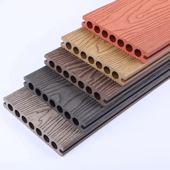 Waterproof Wood Plastic Composite Outdoor WPC Flooring Cheap Price WPC Decking Exterior WPC Deck