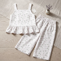 Ensemble de vêtements pour enfants : T-shirts floraux et ensembles d'été pour filles