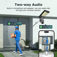 Farolas Solares para Exteriores con Cámaras, Luz de 4MP con Lente Dual, 4G, CCTV, Lámpara de Monitoreo Inalámbrica, Opciones de 2000W para Iluminación de Calles