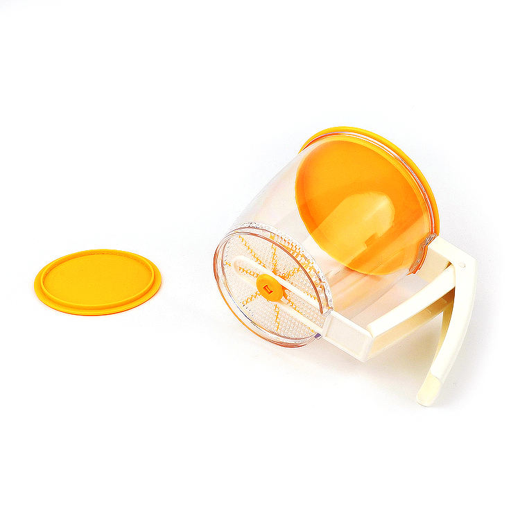Colorful Small Sifter Handheld Flour Sifter with Custom Colorful Box Hand Pressure Design 6 ...