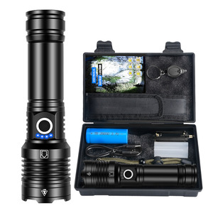 New 20W <span class=keywords><strong>500</strong></span> mét dài khoảng cách p50.2 <span class=keywords><strong>Led</strong></span> đèn pin <span class=keywords><strong>Torch</strong></span> phóng to mạnh mẽ 26650 pin Powered <span class=keywords><strong>LED</strong></span> <span class=keywords><strong>Torch</strong></span> ánh sáng - Product Image 1