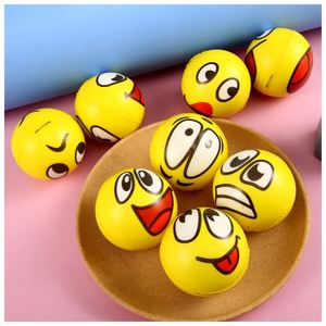 2026 New Promotional Toys <b>Small</b> Round Smile Face PU Foam Advertising Stress Ball in China - Product Image 5