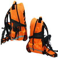 Sac à dos de sécurité pour pompier en polyester haute visibilité Sac et étui de rangement à usage spécial