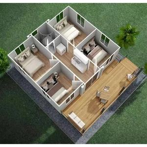 <span class=keywords><strong>Maison</strong></span> préfabriquée pliable et extensible de luxe à 3 chambres, 40 pieds sur 20 pieds, en <span class=keywords><strong>vente</strong></span> en gros - Product Image 4