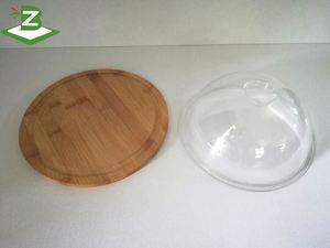Tabla de Quesos de Bambú Ecológica con Tapa, Suministro de Fábrica - Product Image 3