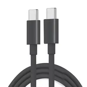 Hot Sell Resistant Durable 1m 3a Type C To Type C Data Usb Cable For Mobile Phone