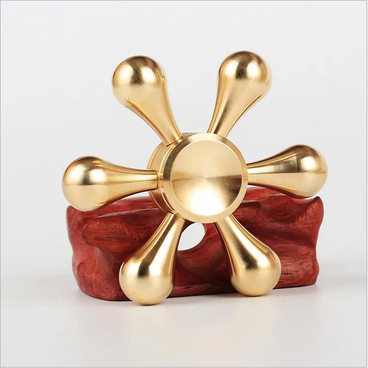 Спиннинг Топ Новые игрушки латунный гироскоп Спиннер подарки крутой ветер гироскоп металлическая настольная игрушка кончик пальца гироскоп для мужчин мальчиков