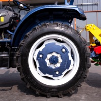 Motoculteur 4x4 50-80 CV avec moteur et boîte de vitesses – Faible entretien, couple élevé, labour profond pour la culture du riz