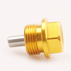 Black Works Racing Oil Sump <b>Plug</b> Aluminum Alloy Magnetic Drain <b>Plug</b> For Car Engine Maintenance <b>Replacement</b> Part OS-1001 - Product Image 1