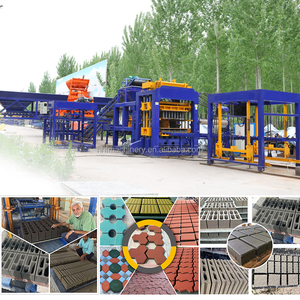 Máy làm gạch tự động giá rẻ <span class=keywords><strong>QT10</strong></span>-<span class=keywords><strong>15</strong></span>, máy làm gạch lát nền thủy lực, máy làm gạch đặc, máy làm gạch rỗng 9 inch - Product Image 5