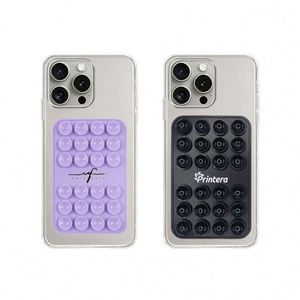 Custom Double-Sided 48-Cup Silicone Suction Cup Mobile <b>Phone</b> <b>Holder</b> With Grip Desk & Outdoor Use Suitable for All <b>Phones</b> - Product Image 3