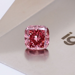 CVD HPHT Cushion Fancy <strong>Loose</strong> Vvs Lab <strong>Diamond</strong> Color <strong>Diamond</strong> Stone <strong>Loose</strong> pink Lab Created <strong>Diamond</strong> - Product Image 2