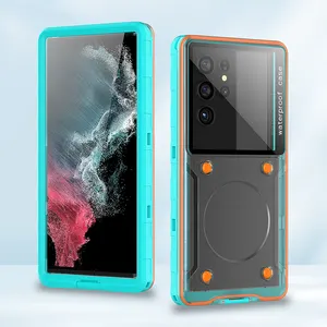 2024 kedatangan baru SHELLBOX IP68 Universal casing ponsel tahan air untuk foto bawah air dengan Lanyard Gratis