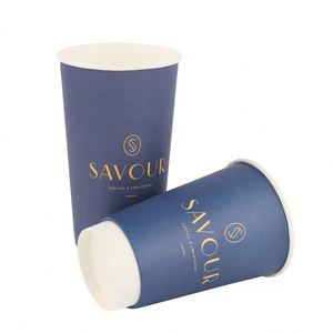 Offre Spéciale – Gobelets en Papier Personnalisables Écologiques 8oz 12oz 16oz – Tasses à Café Double Paroi pour Usage Commercial en Magasin – Faible MOQ - Product Image 3