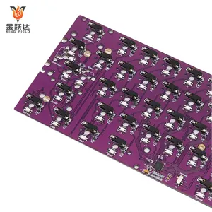 Pemasok Pcb Smt 60% Tk Pengendali Nirkabel Desain Keyboard Mekanis Pcb dan Layanan Perakitan Smt Pcba