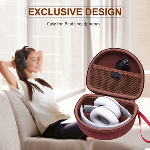 Venta al por mayor EVA bolsa de almacenamiento de auriculares carcasa dura en la oreja Bluetooth estuche para auriculares personalizado EVA caso - Product Image 2