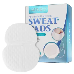 Aliver Safe Material Say Goodbye to Sweat Stain Easy to Adhere and Remove Armpit Antiperspirant Sticker