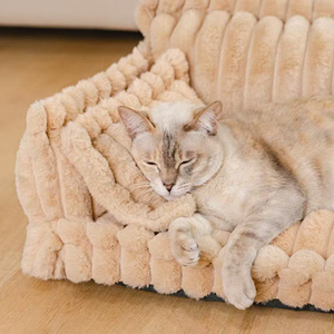Grand coussin orthopédique moelleux et lavable pour chien, lit-canapé pour chien - Snoozy Dream - Product Image 4