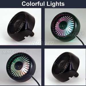 <b>Car</b> Fans Multi-function Mini USB <b>Car</b> Fan <b>Cooler</b> 360 Degree Rotating Cooling Fan Electric <b>Car</b> Circulator 3 Speed <b>Cooler</b> - Product Image 2