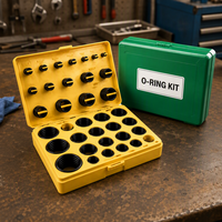 Kit de joints toriques en caoutchouc industriel NBR 70 Shore A résistant à l'huile, option pour l'entretien hydraulique, taille OEM disponible