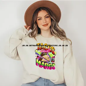 Let's Fiesta Love Mexico Cinco De Mayo La <span class=keywords><strong>Mama</strong></span> <span class=keywords><strong>Chingona</strong></span> Diseño Calcomanías Mamacita Pinata Gnomizes DTF Transfer Stickers para camiseta - Product Image 4