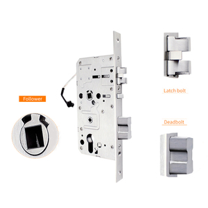 電気ロックボディヨーロッパ標準スマートドアロックほぞ穴金属ほぞ穴 - Product Image 6