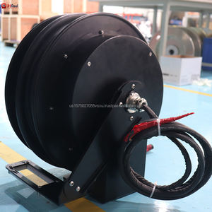 Enrouleur de câble à ressort rétractable pour câbles CAT5E et DMX, cordon d'alimentation 16A, utilisation pour équipement industriel - Product Image 5