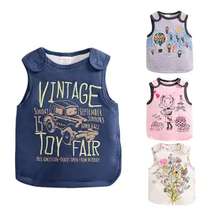 Trẻ Em Của Vest Cotton 0-3T Phim Hoạt Hình Dễ Thương Vest Mới Sinh Ra Onesie Bodysuit Cho Bé Romper Quần Áo Bộ Quà Tặng Trẻ Sơ Sinh Ngủ Đồ Ngủ