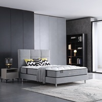 Colchón de futón híbrido tamaño king, cama individual, cama doble