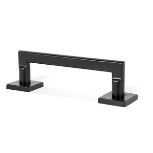 Poignée de location en aluminium. Noir. Rozette 50x50mm. Distance entre les trous c200 - Product Image 1