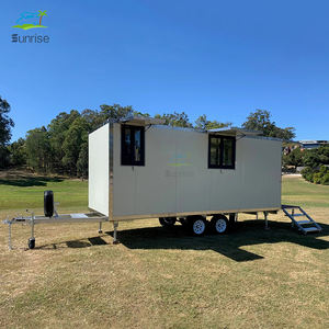 Sunrise <strong>Ready</strong> <strong>Made</strong> Motorhome With a Dining Room, Cheap Modular Outdoor Sandwich Panel Tiny Houses on Wheels Builder - Product Image 2