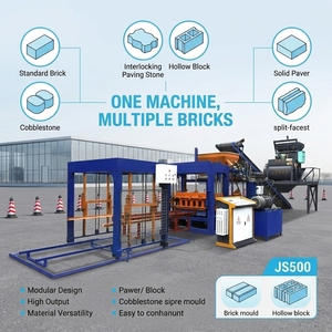 Machine automatique de fabrication de blocs <span class=keywords><strong>QT5</strong></span>-15, palette 1150-580 mm, <span class=keywords><strong>5</strong></span> moules, 15000 pièces/8h, CE - Product Image 4
