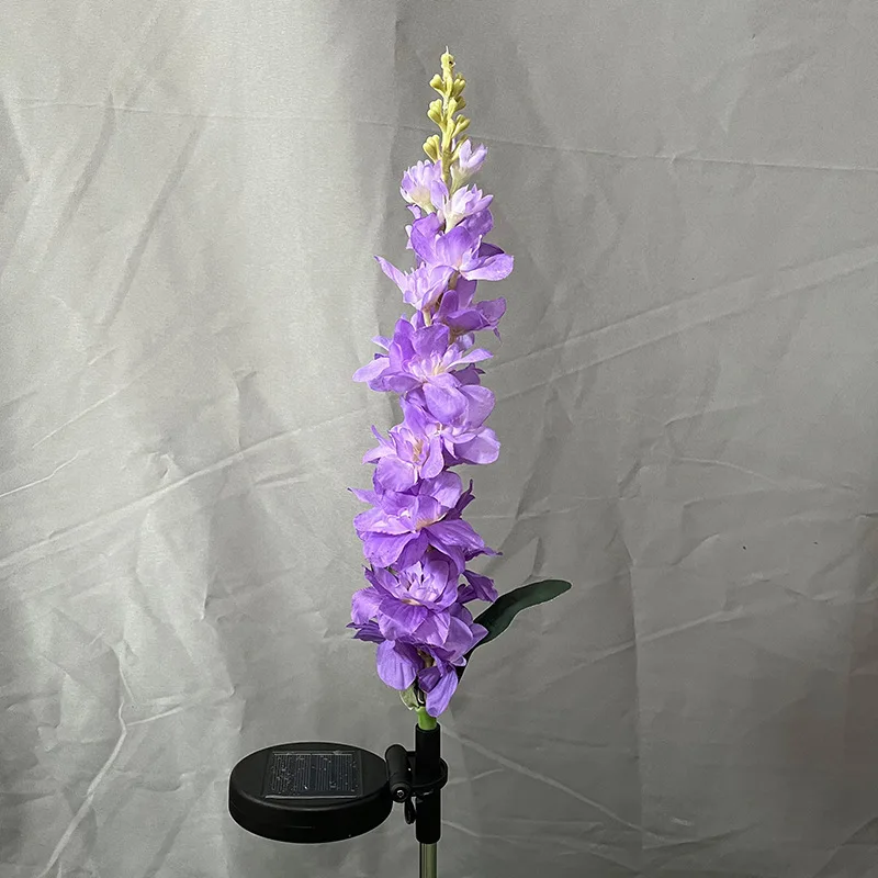 LED Solar Simulation Hyacinth Garden Light IP65 Waterproof Warm White LED Lamp Battery for Outdoor Home Decorative Landscape · image 6