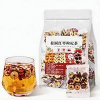 Sachets de thé santé en gros aux longanes, dattes rouges et baies de goji, mélange bien-être pour femmes, OEM/ODM, marque privée, sachets individuels de 10g, en vrac