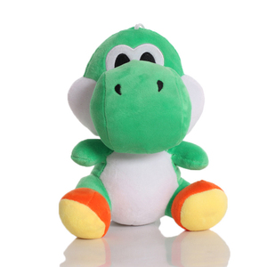 Venta al por mayor de fábrica: Peluches de dinosaurio con cabeza de hongo <span class=keywords><strong>Luigi</strong></span> de 30 cm, muñeco de dibujos animados, regalos para niños - Product Image 5
