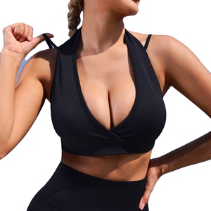 FLW Ropa de gimnasio para mujer Ropa deportiva de 2 piezas Fitness Sujetador de yoga negro Pantalones cortos Conjuntos de entrenamiento 2026 - Product Image 2