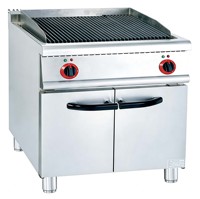 Matériel de grillade vertical pour restaurant avec armoire, pour équipement de cuisine commerciale d'hôtel